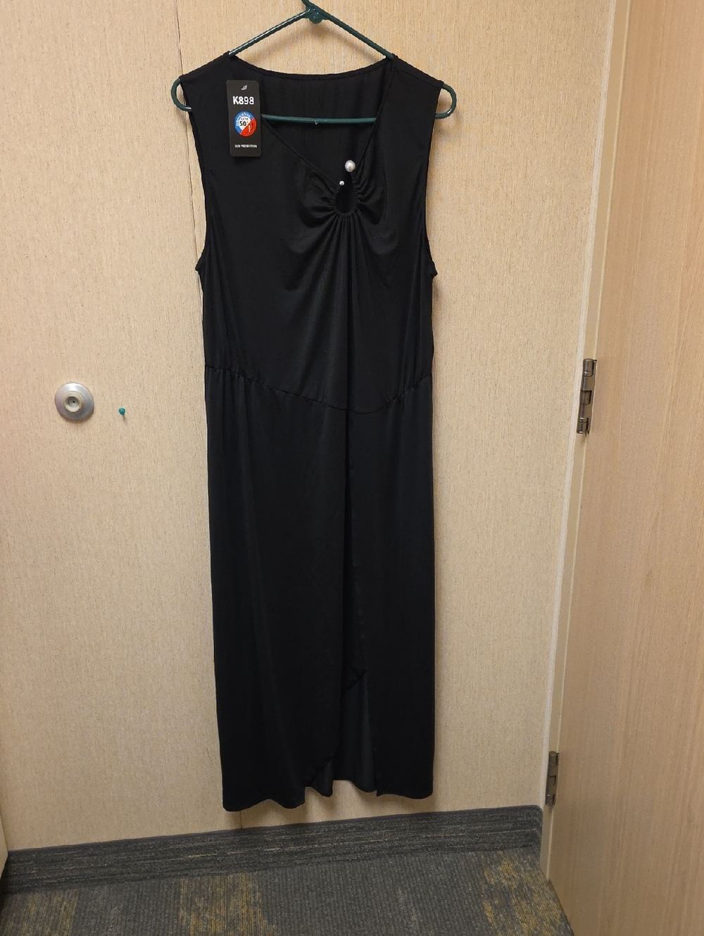 Black UPF 50+ Sun Protection Dress